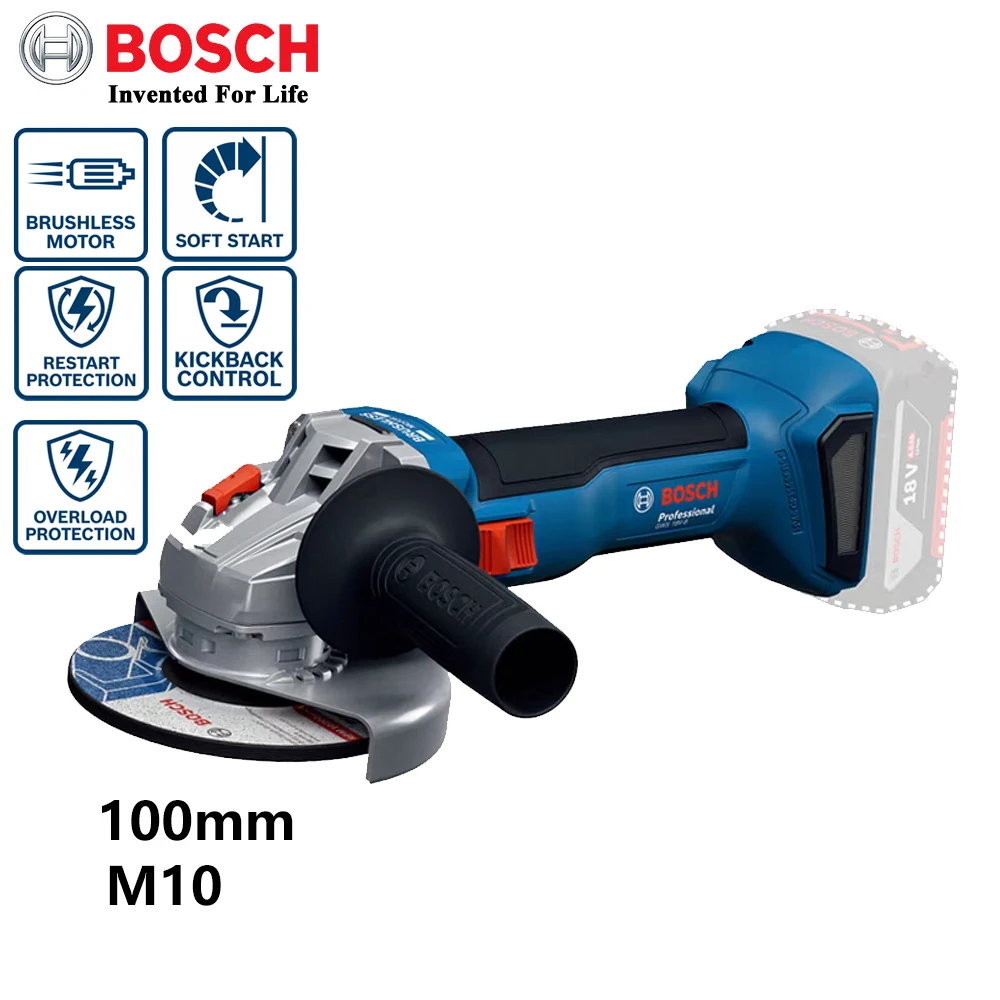 Power Tools Professional - Meuleuse d'angle sans fil Bosch GWS
