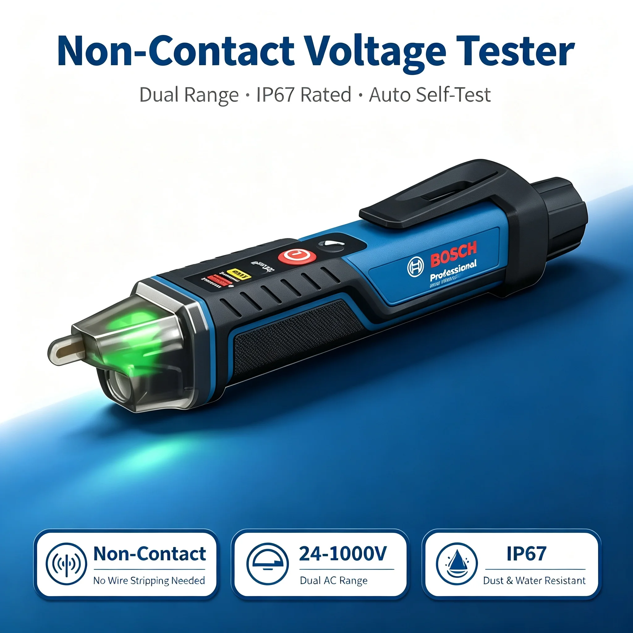 Testeur de tension sans contac - Power Tools Professional avis et prix
