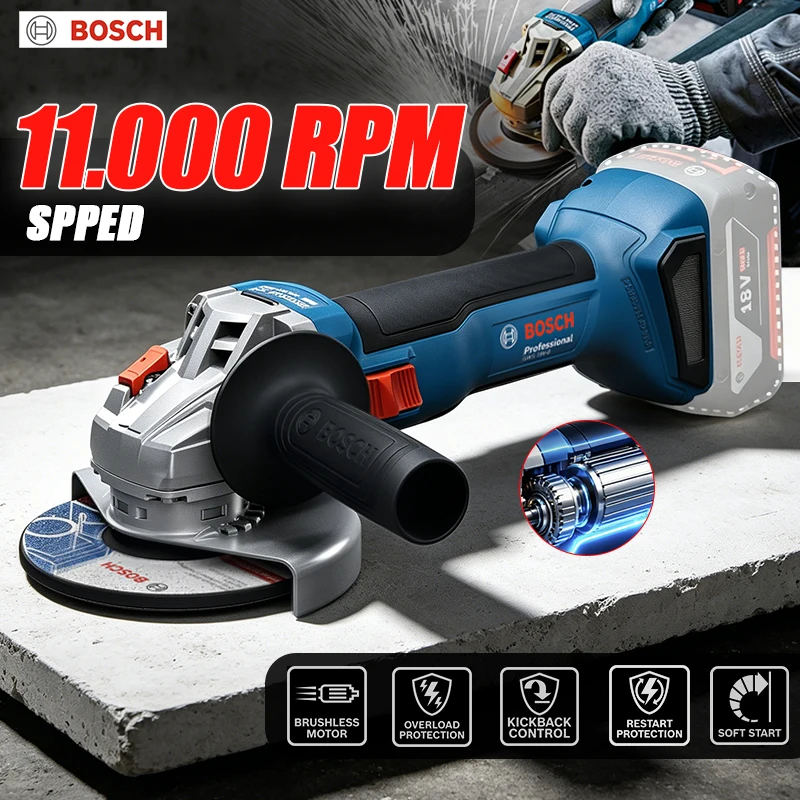 Meuleuse d'angle sans fil BOSC - Power Tools Professional avis et prix