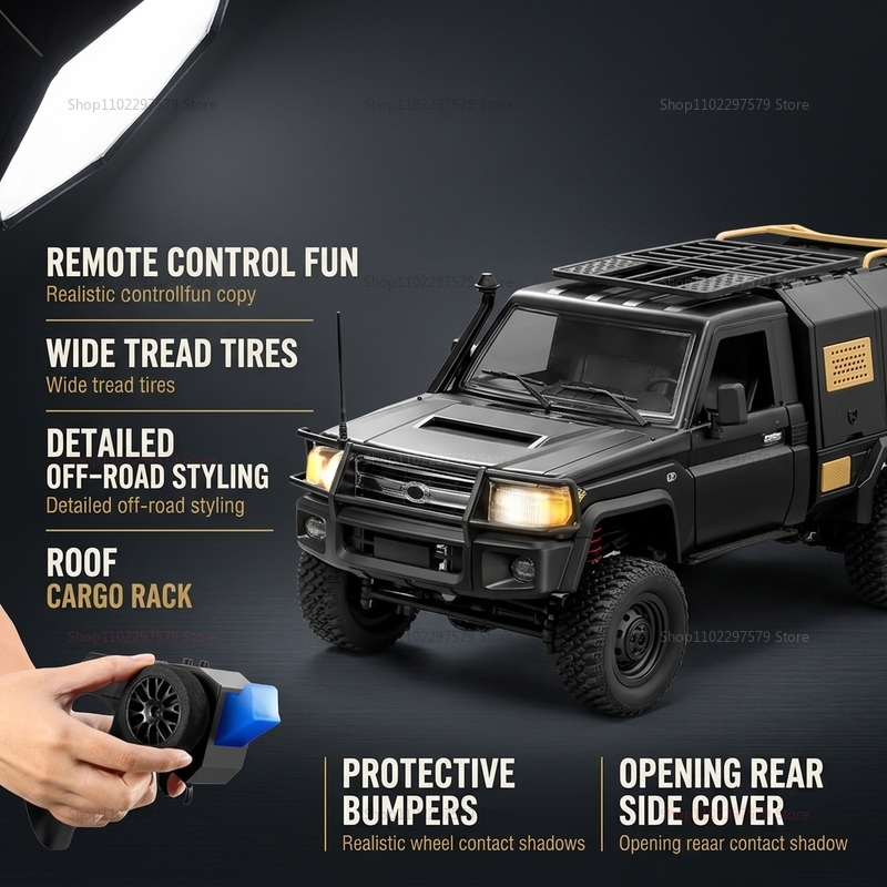 Camion tout-terrain télécomman - Power Tools World avis et prix