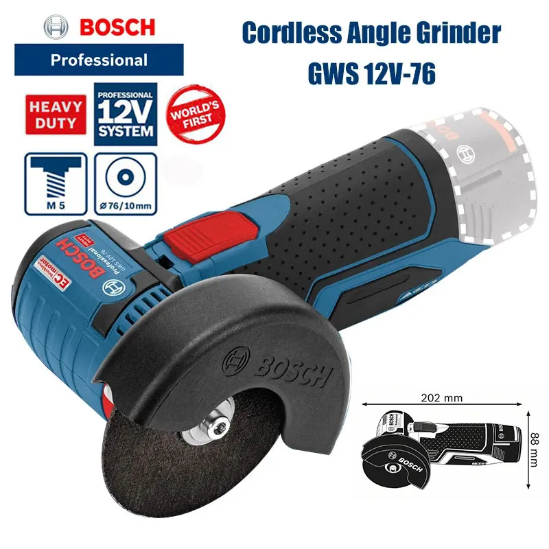 Meuleuse d'angle sans fil Bosc - Power Tools Professional avis et prix